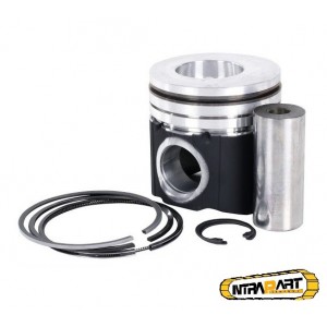 Set piston si segmenti buldoexcavator Fiat Hitachi FB110.2 - 87802364