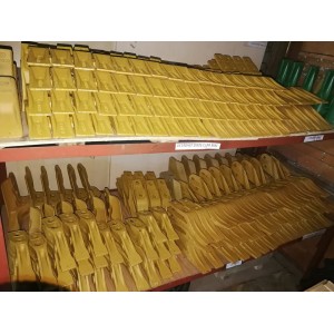 Set dinte cupa miniexcavator Komatsu cu suruburi
