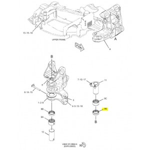 Bucsa buldoexcavator Caterpillar - 2810924